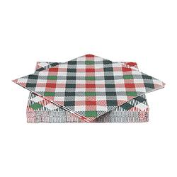 Foto van Servetten tartan mix - multikleur - 20 stuks - 33x33 cm