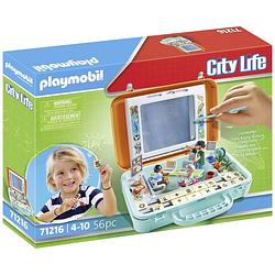 Foto van Playmobil city life leerkoffer 71216