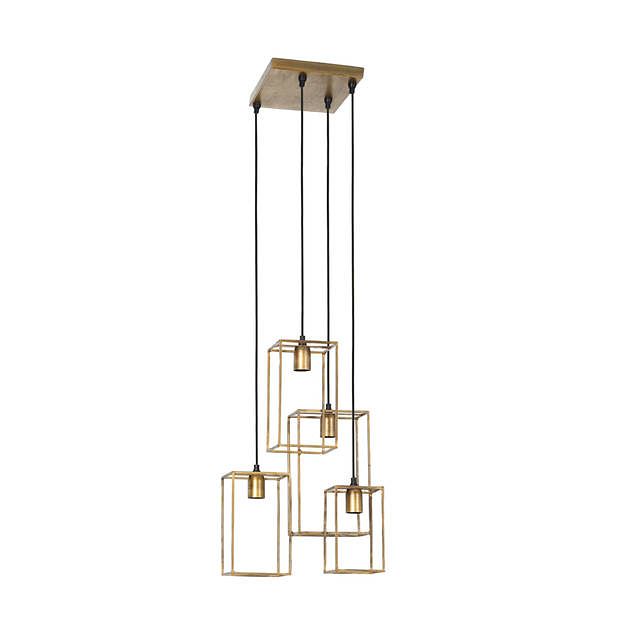 Foto van Light & living - hanglamp marley - 35x32x57 - goud