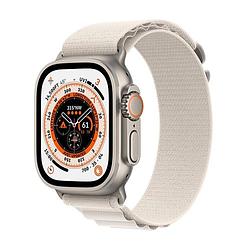 Foto van Apple watch ultra gps + cel 49mm tit strlgt alp - med