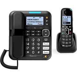 Foto van Amplicomms bigtel 1580 combo senioren huistelefoon + dect telefoon