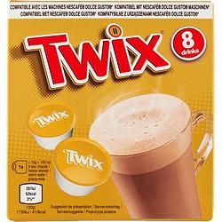 Foto van Twix 8 x 15g bij jumbo