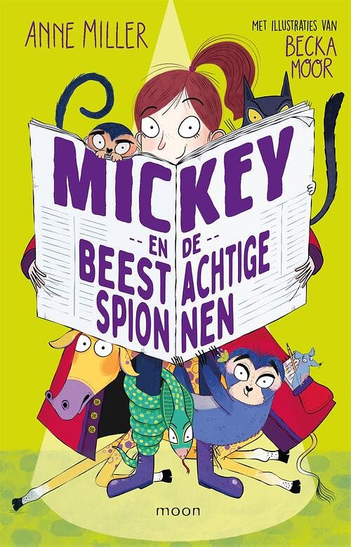 Foto van Mickey en de beestachtige spionnen - anne miller - ebook (9789048858088)