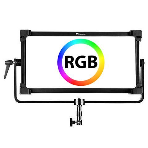 Foto van Falcon eyes rgb led paneel desal ds-812 30x60 cm