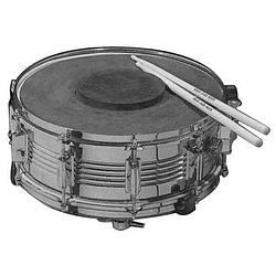 Foto van Stagg dp260 dempmat voor snaredrum