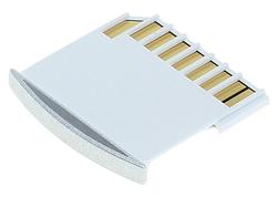 Foto van Microsd adapter voor macbook air 13" silver