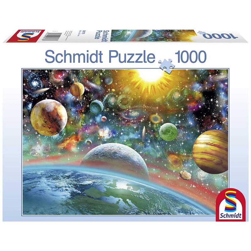 Foto van Schmidt puzzel outer space - 1000 stukjes