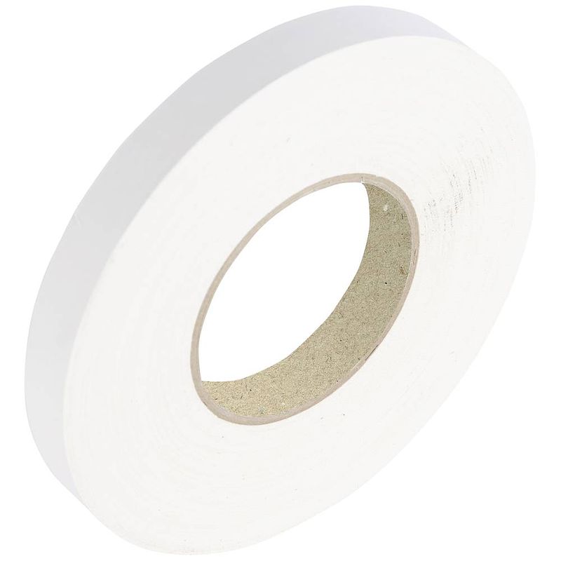 Foto van Cimco 162063 textieltape wit (l x b) 50 m x 19 mm 1 stuk(s)