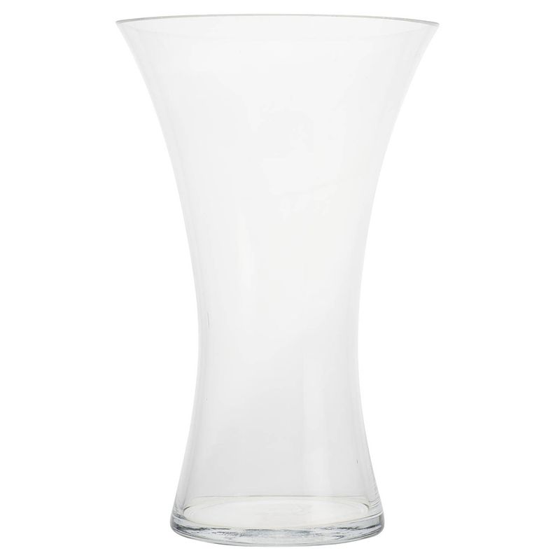 Foto van Trompet vaas glas transparant 19 x 29 cm - vazen