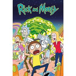 Foto van Gbeye rick and morty group poster 61x91,5cm