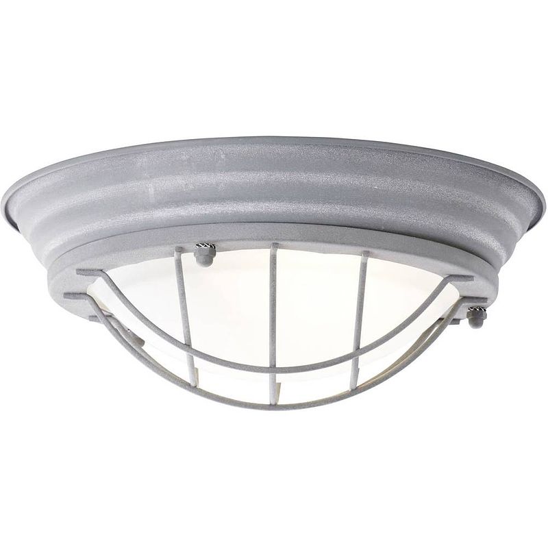 Foto van Brilliant 94491/70 typhoon plafondlamp led e27 30 w beton-grijs, wit