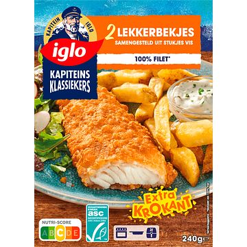 Foto van Iglo lekkerbekjes traditioneel 240g bij jumbo