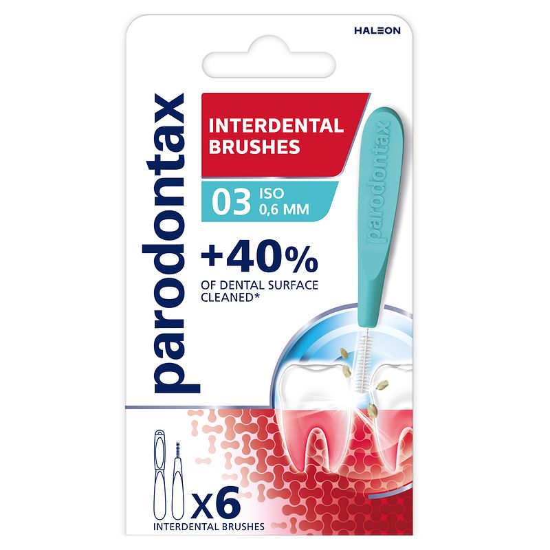 Foto van Parodontax maat 03 interdental brushes