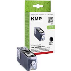 Foto van Kmp inkt vervangt canon pgi-525 compatibel zwart c81 1513,0001