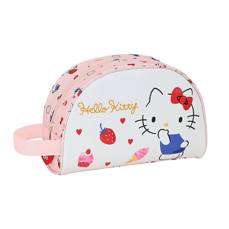 Foto van Hello kitty beautycase, happiness - 26 x 16 x 9 cm - polyester