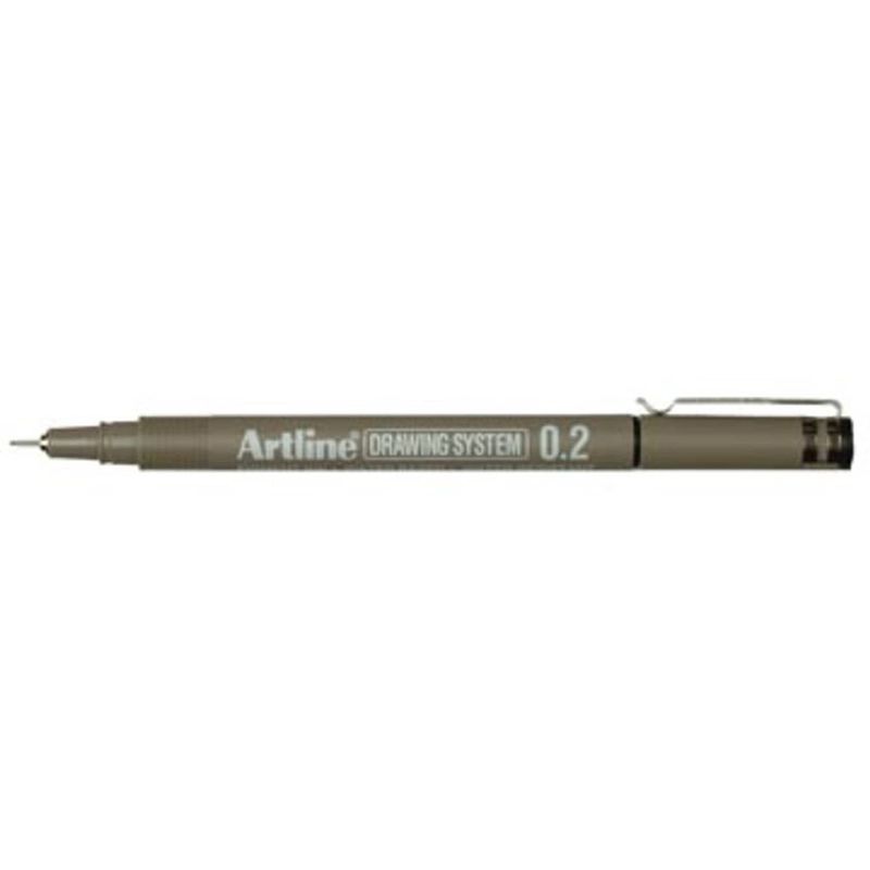 Foto van Fineliner drawing system 0,2 mm