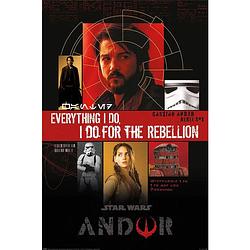 Foto van Pyramid star wars andor for the rebellion poster 61x91,5cm