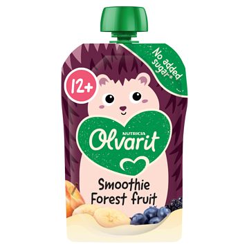 Foto van Olvarit knijpfruit smoothie bosvruchten 12+ maanden 100g bij jumbo