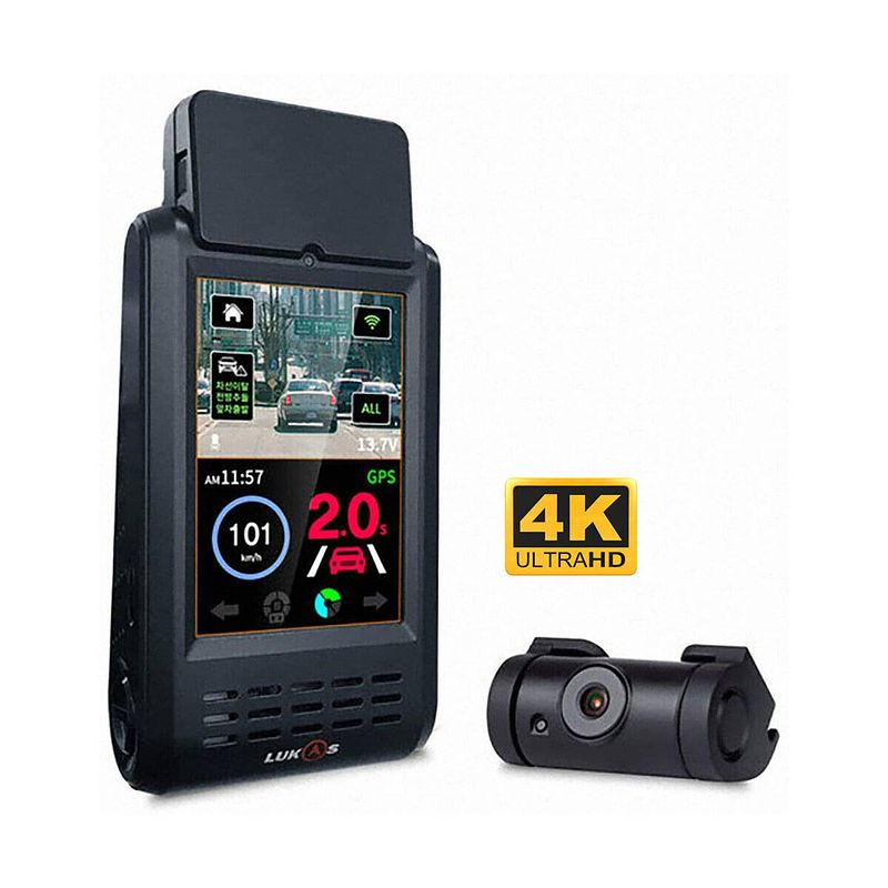 Foto van Lukas h900 4k touch wifi gps 128gb dashcam