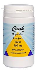Foto van Clark magnesiumcomplex 500mg capsules
