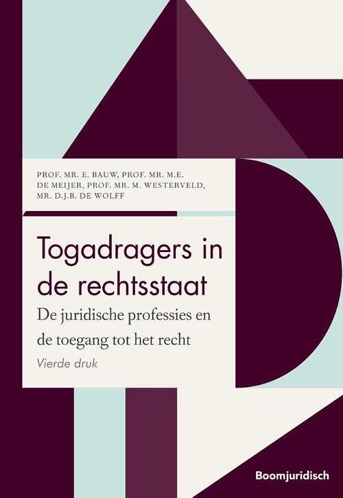 Foto van Togadragers in de rechtsstaat - d.j.b. de wolff - paperback (9789462127128)