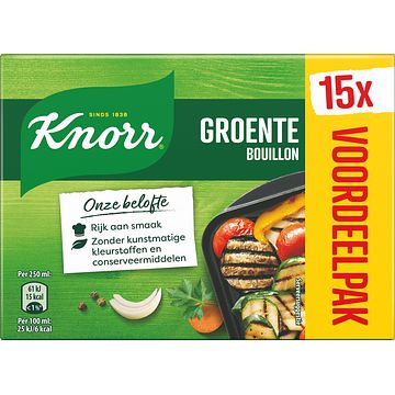 Foto van Knorr bouillontabletten groente 150g bij jumbo