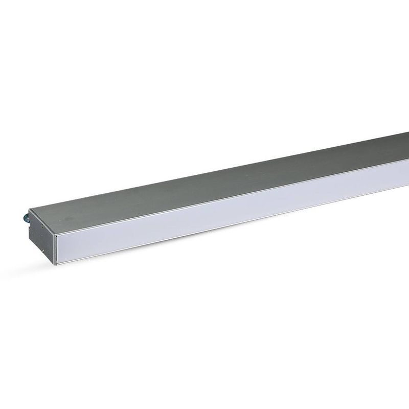 Foto van V-tac vt-7-40-s-n slanke lineaire verlichting - samsung - zilver - ip20 - 40w - 3300 lumen - 6400k - 5 jaar