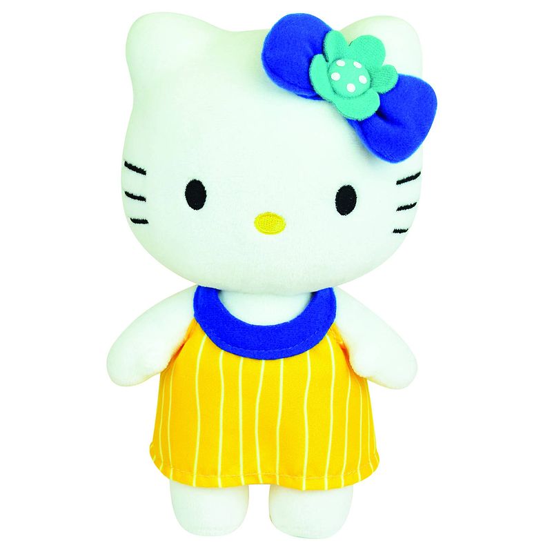 Foto van Jemini knuffel hello kitty junior 20 cm pluche geel/wit