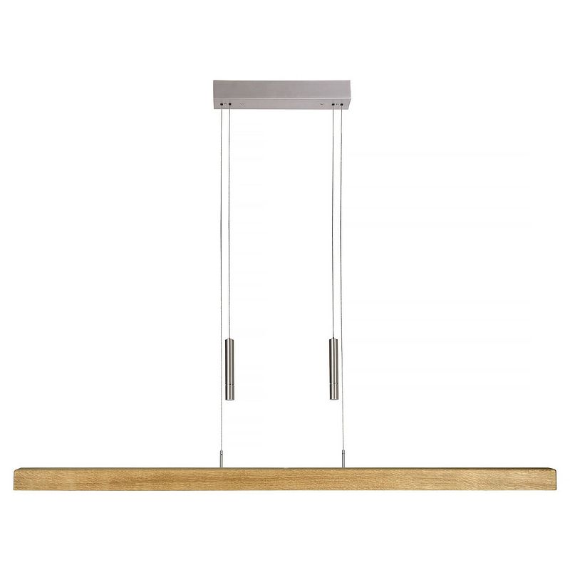 Foto van Herzblut hanglamp leonora dim 121 cm eiken