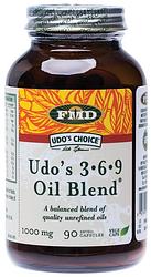 Foto van Udos choice ultimate oil blend capsules 90st