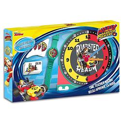 Foto van Disney leerklok-set mickey mouse junior rubber 3-delig