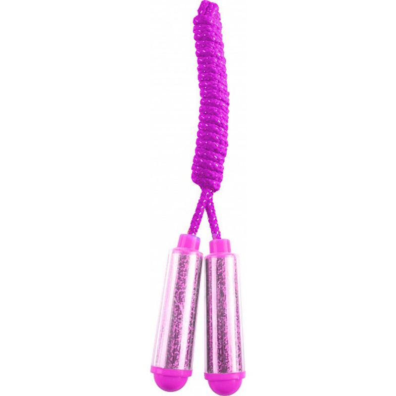 Foto van Tender toys springtouw junior 210 cm fuchsia/roze