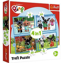 Foto van Trefl puzzel bing 4 in 1