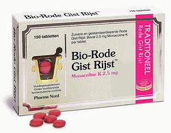 Foto van Pharma nord bio-rode gist rijst tabletten