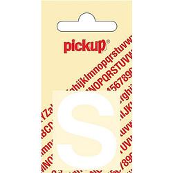 Foto van Plakletter helvetica 40 mm sticker witte letter s