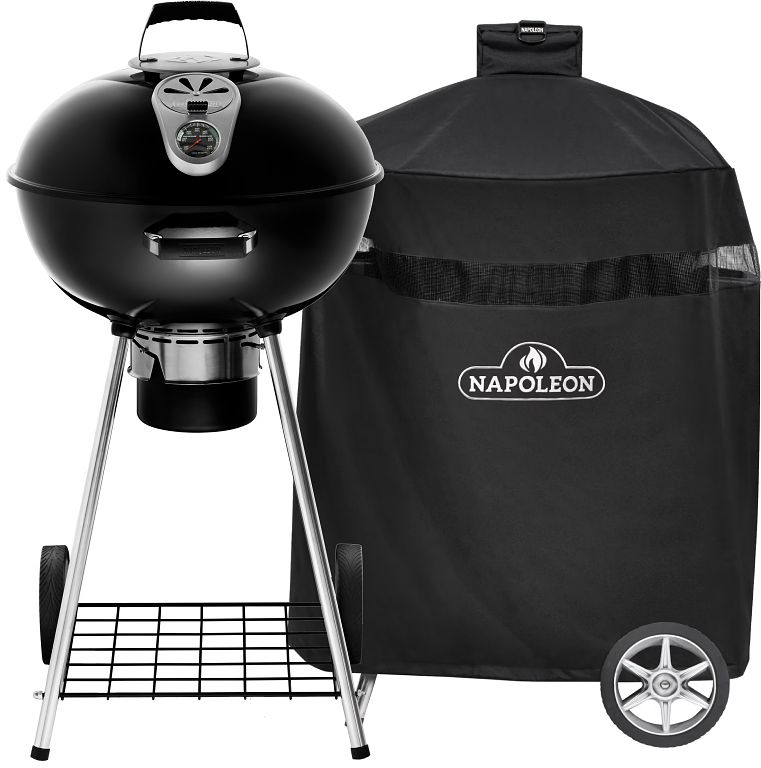 Foto van Napoleon grills charcoal kettle 57 cm met hoes