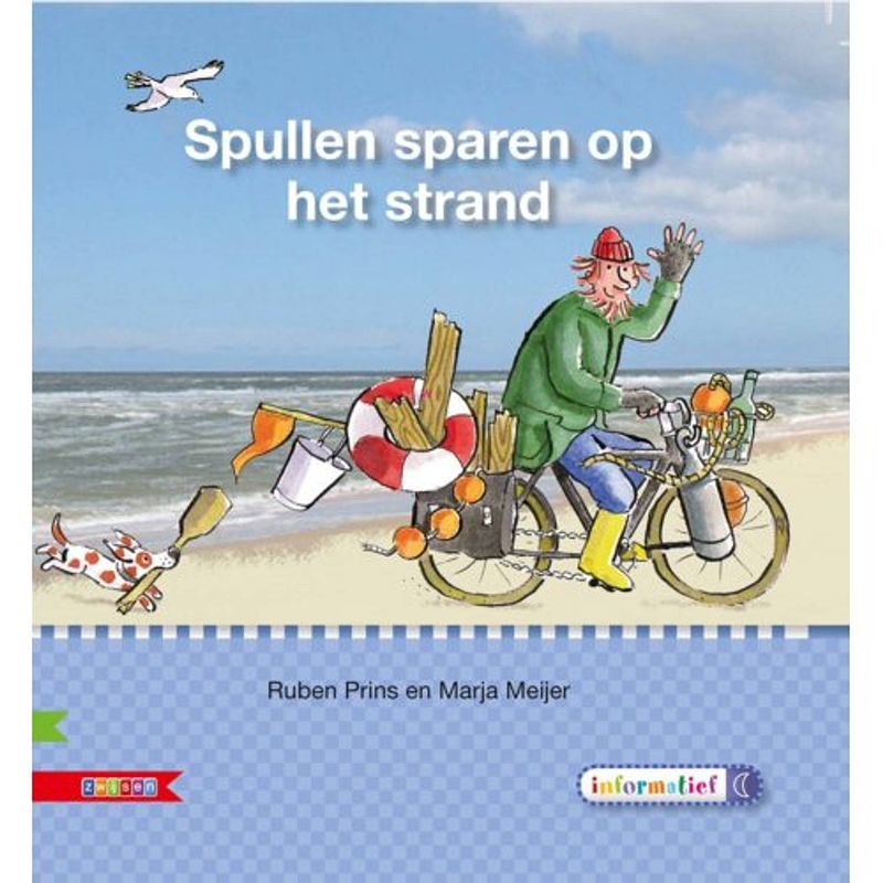 Foto van Spullen sparen op het strand / avi e3 - veilig