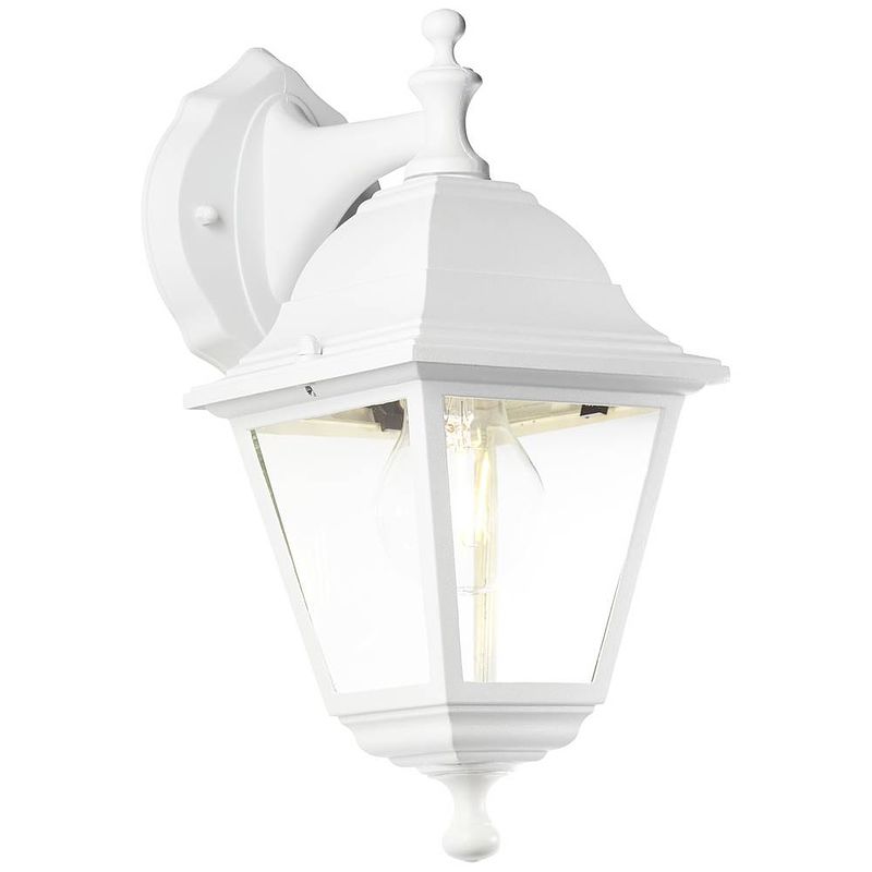 Foto van Brilliant nissie 90992a05 buitenlamp (wand) e27 wit