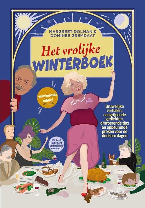 Foto van Het vrolijke winterboek - dominee gremdaat, margreet dolman, paul haenen - hardcover (9789029097130)