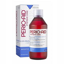 Foto van Perio-aid intensive care mondspoelmiddel 0,12% chloorhexidine - 500 ml