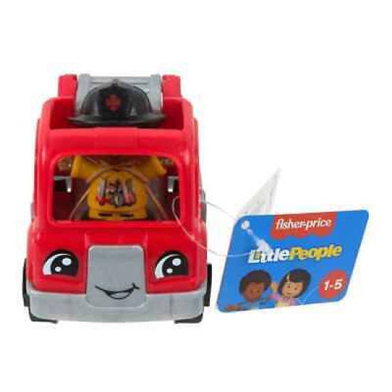 Foto van Fisher price little people voertuig - brandweer