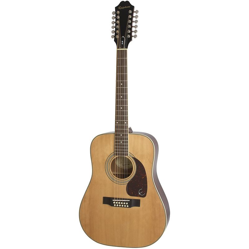 Foto van Epiphone songmaker dr-212 natural 12-snarige westerngitaar