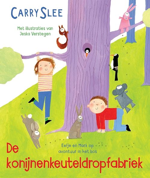 Foto van De konijnenkeuteldropfabriek - carry slee - ebook (9789048842612)