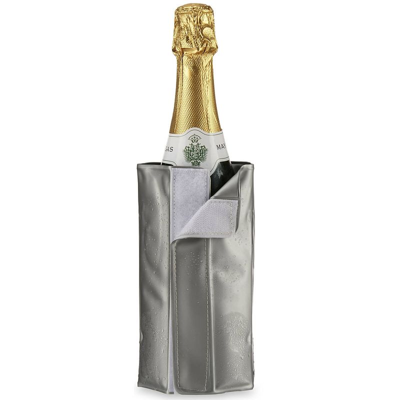 Foto van Bigbuy home champagnekoeler enfriador 9 x 3 x 22 cm grijs