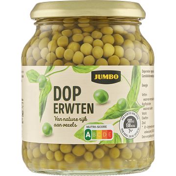 Foto van Jumbo doperwten extra fijn 350g