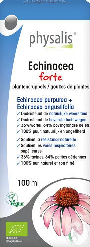 Foto van Physalis echinacea forte plantendruppels bio