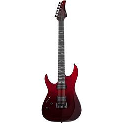 Foto van Schecter reaper-6 elite blood burst linkshandige elektrische gitaar