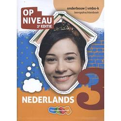 Foto van Op niveau / 3 vmbo-k / leeropdrachtenboek