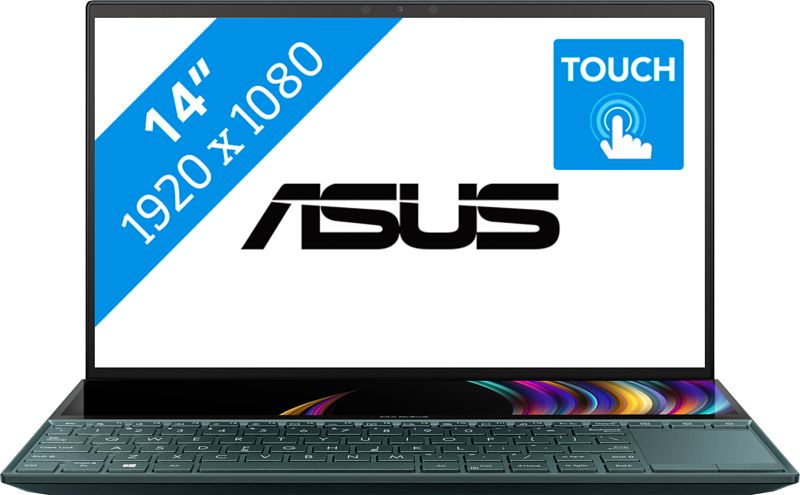 Foto van Asus zenbook duo 14 ux482ear-hy314w