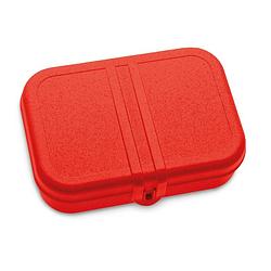 Foto van Lunchbox met verdeler, organic rood - koziol pascal l